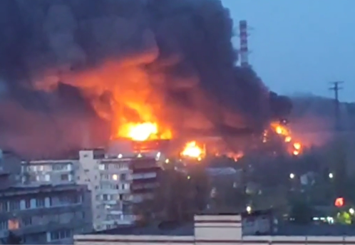 Подполье сообщило об ударе рядом с Киевом, вероятно, по Трипольской ТЭС