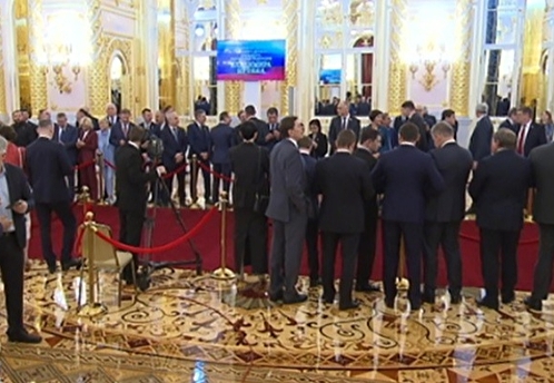 Первые гости прибывают на инаугурацию Путина