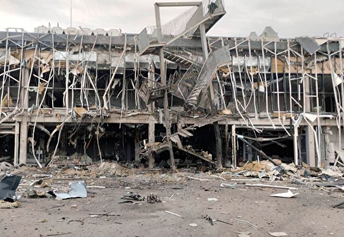 Прокуратура Украины заявила о разрушении терминала в аэропорту Запорожья