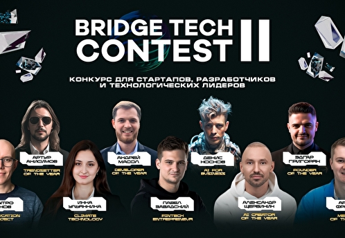 BRIDGE TECH CONTEST II: названы лучшие инновационные проекты 2024 года