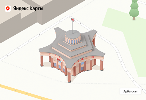 На Яндекс Картах появились 3D-модели московских станций метро