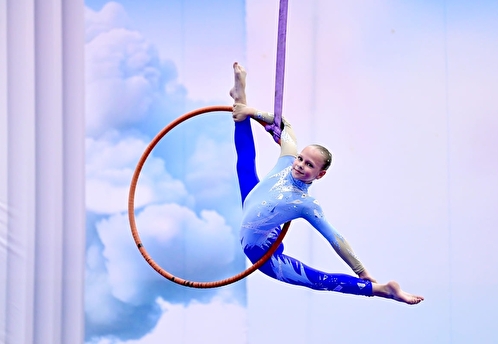 В Москве прошёл «Летний кубок Небо» — яркий фестиваль воздушной гимнастики