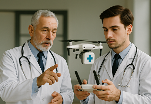 Российских студентов обучат управлению медицинскими дронами