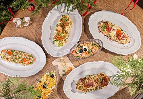 Предновогодний фестиваль оливье, борщ на катке и сет о вкусе жизни. Гастроновости недели