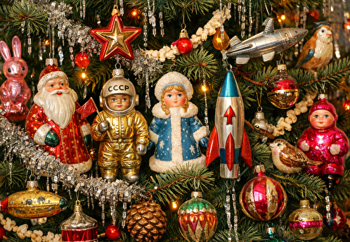 Почему советские игрушки, баранки и стеклянные сосульки — главный тренд 2026 года