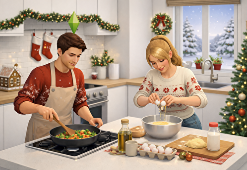 Новогодний квест на кухне: как приготовить волшебный стол по мотивам видеоигр