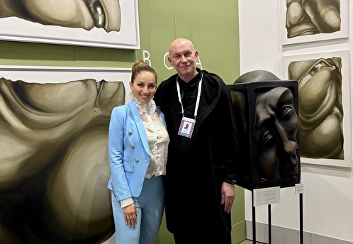 Эксперт по искусству Анжелика Кулагина оценила работы скульптора Игоря Воложанина на ярмарке «Арт Россия»