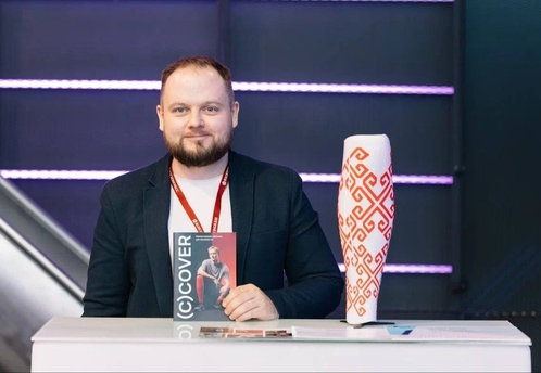 На ПМЭФ презентовали проект косметических оболочек для протезов с региональной айдентикой
