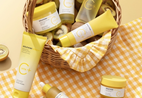 Holika Holika представила новую линейку ухода Gold Kiwi Vita C+ для лица