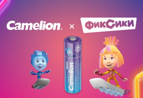 Батарейки Camelion с «Фиксиками» появились в «Ленте»