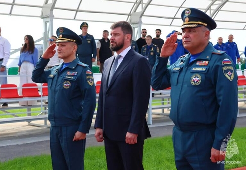 Московские пожарные победили в конкурсе звеньев газодымозащитной службы