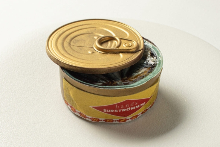 Десерт в виде консервной банки, фрикадельки с клюквенным соусом и буррата с тыквой. Гастроновости недели