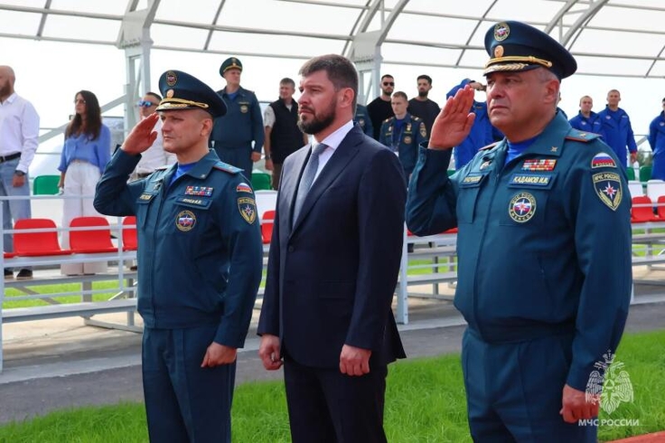 Московские пожарные победили в конкурсе звеньев газодымозащитной службы