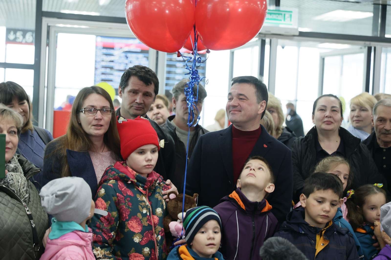 В Подмосковье дети-сироты из Донбасса