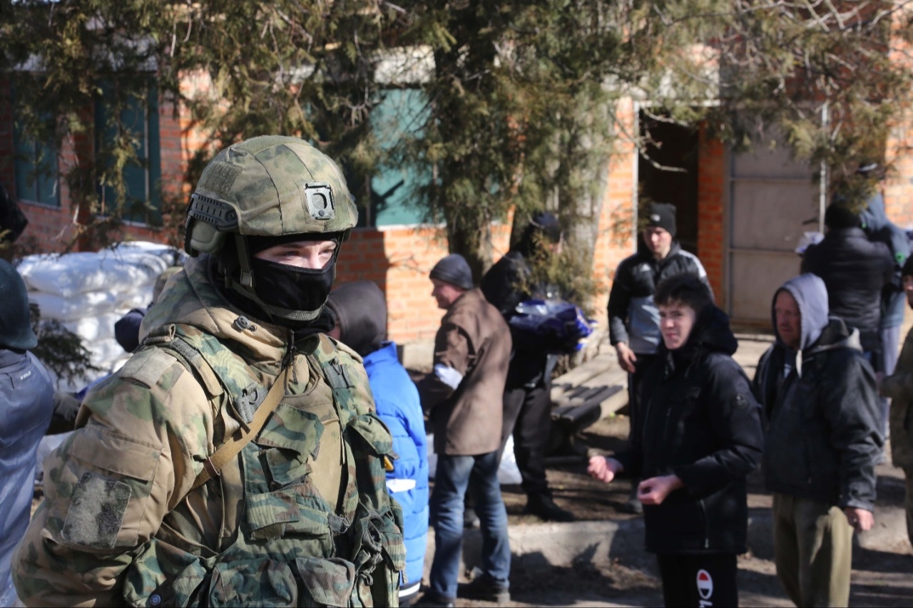 Фоторепортаж: Росгвардия в специальной военной операции на Украине