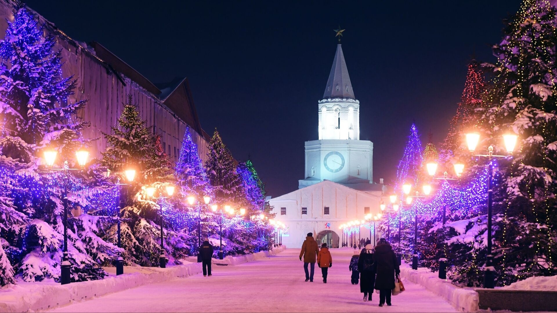 Около 160 тысяч туристов посетили Казань на новогодних каникулах