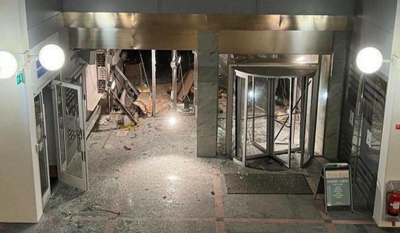 Утром в центре Стокгольма прогремел взрыв
