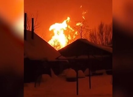 На газопроводе в Ярославской области произошел взрыв