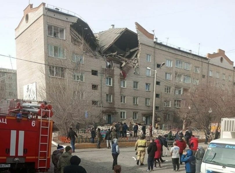 На окраине Читы в жилой пятиэтажке произошел взрыв газа