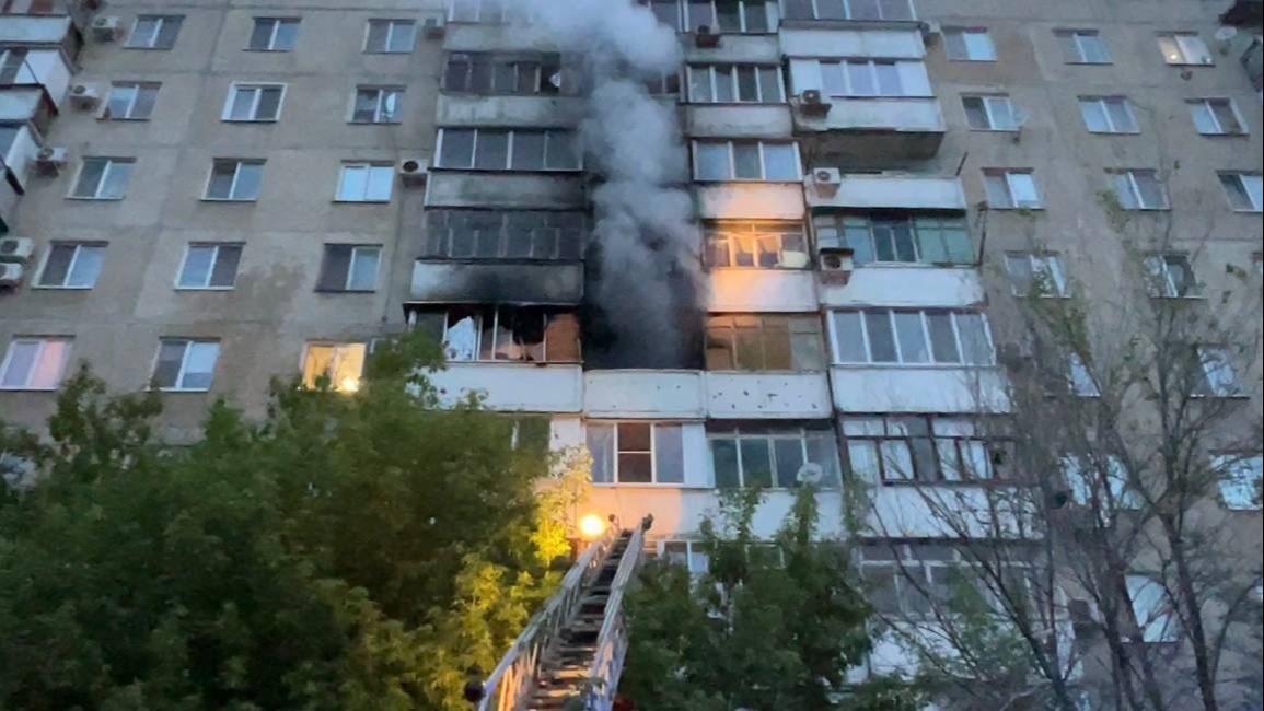 В Саратовской области женщина выпрыгнула с пятого этажа при взрыве газа