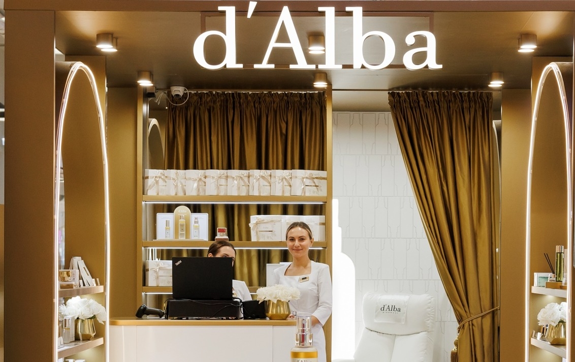 В Авиапарке открылся первый pop-up store бренда корейской косметики d’Alba