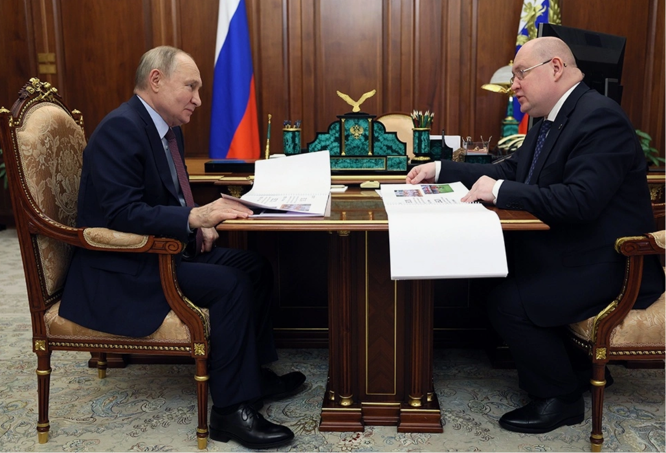 Путин принял Развожаева с докладом по итогам развития Севастополя за 2023 год