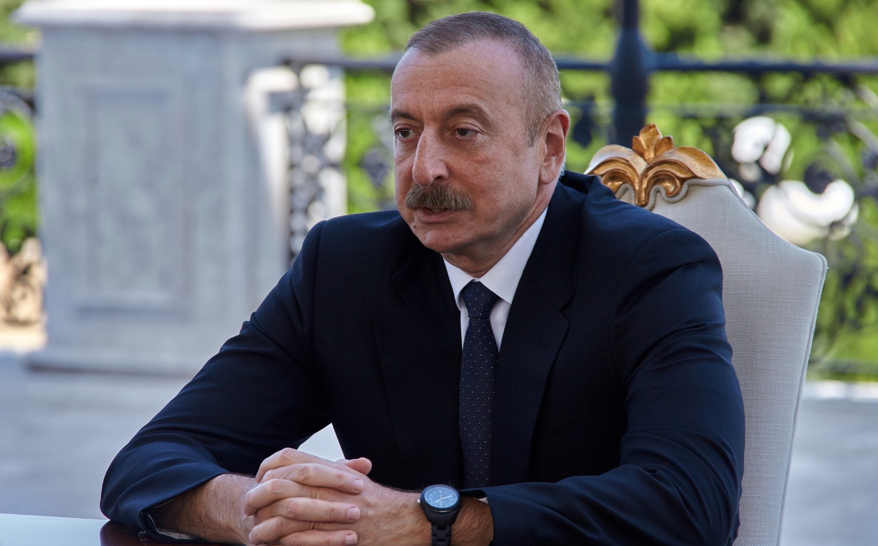 Алиев заявил, что Азербайджан не планирует атаковать Армению