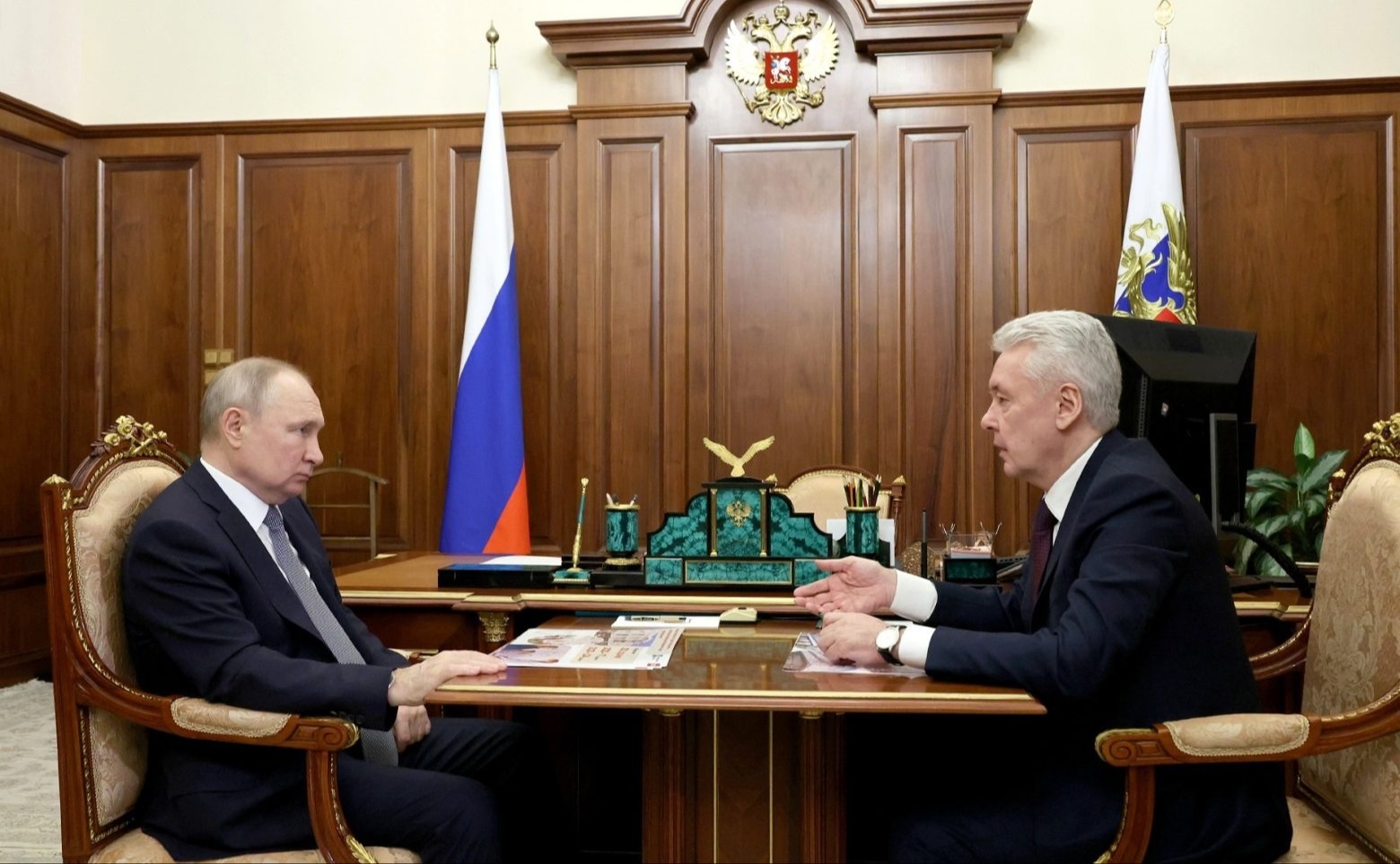 Песков: сегодня Путин примет с докладом Собянина