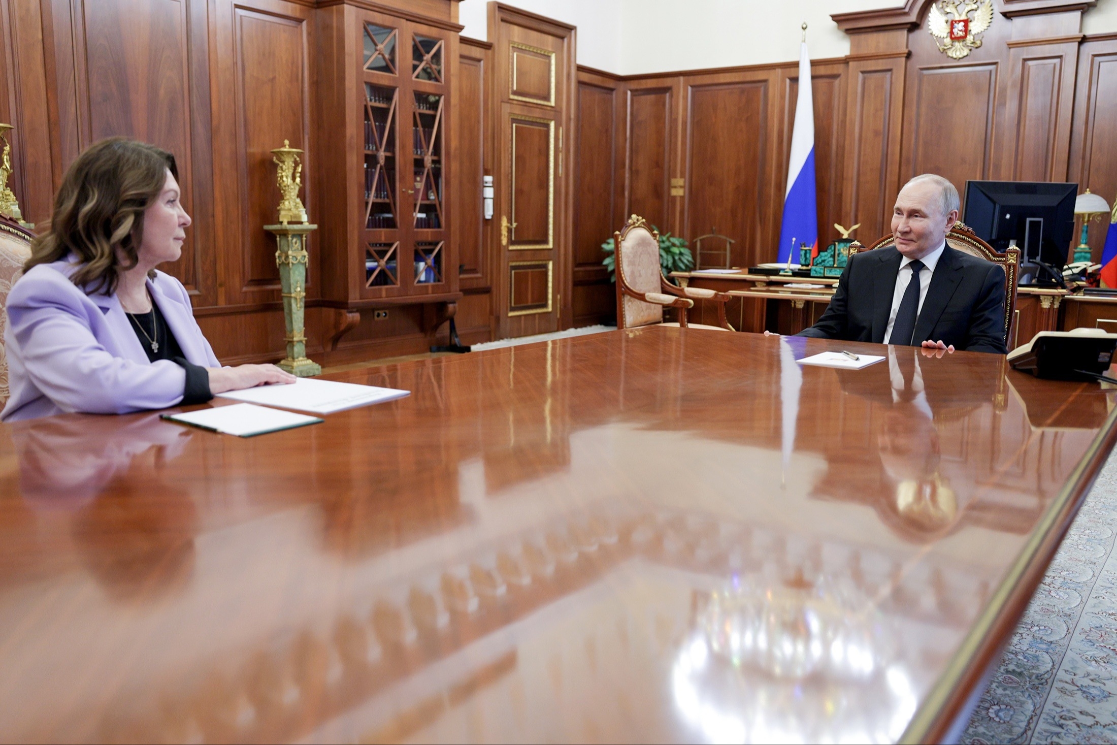 Путин провел встречу с новым главой Верховного суда РФ Подносовой