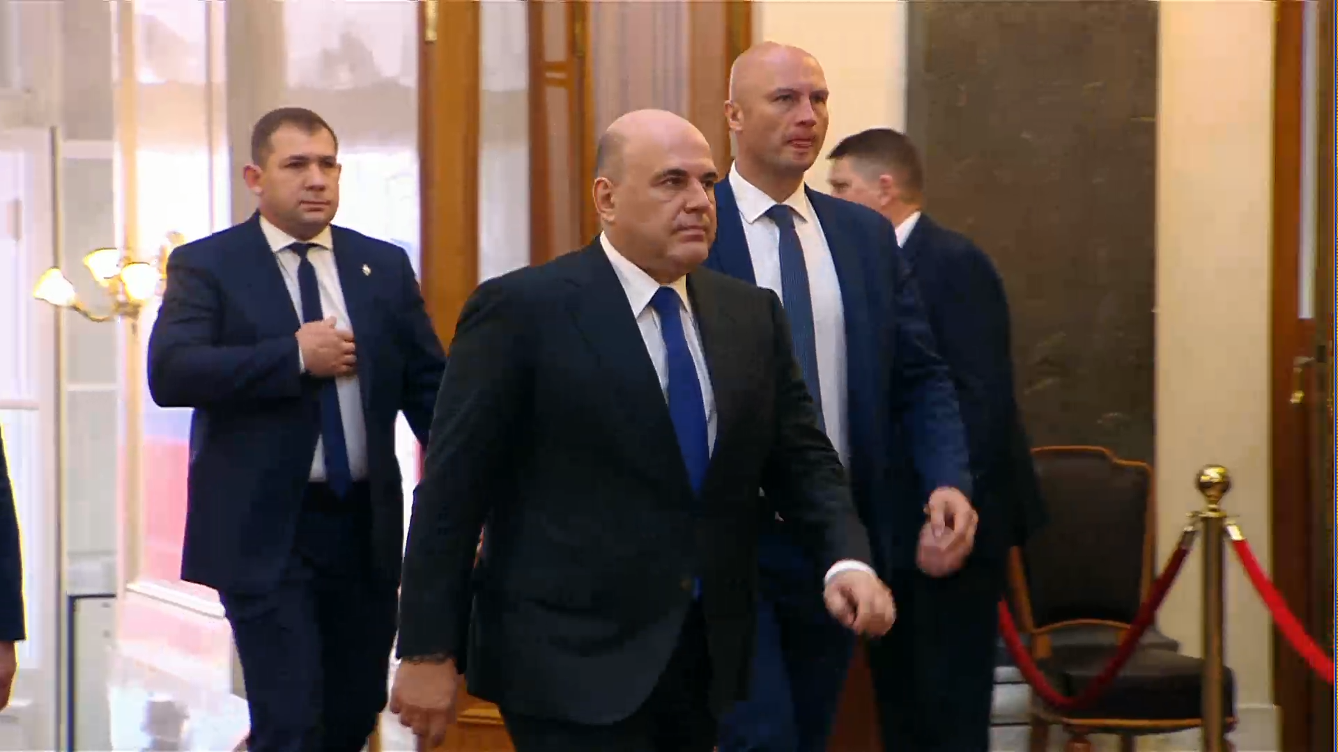 Мишустин прибыл в Кремль на инаугурацию Путина