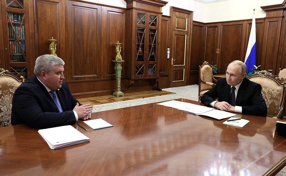 Путин назначил Александра Дронова врио губернатора Новгородской области