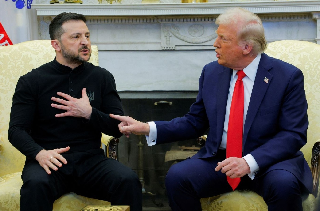 Представитель Белого дома Левитт: Трамп поставил Зеленского на место