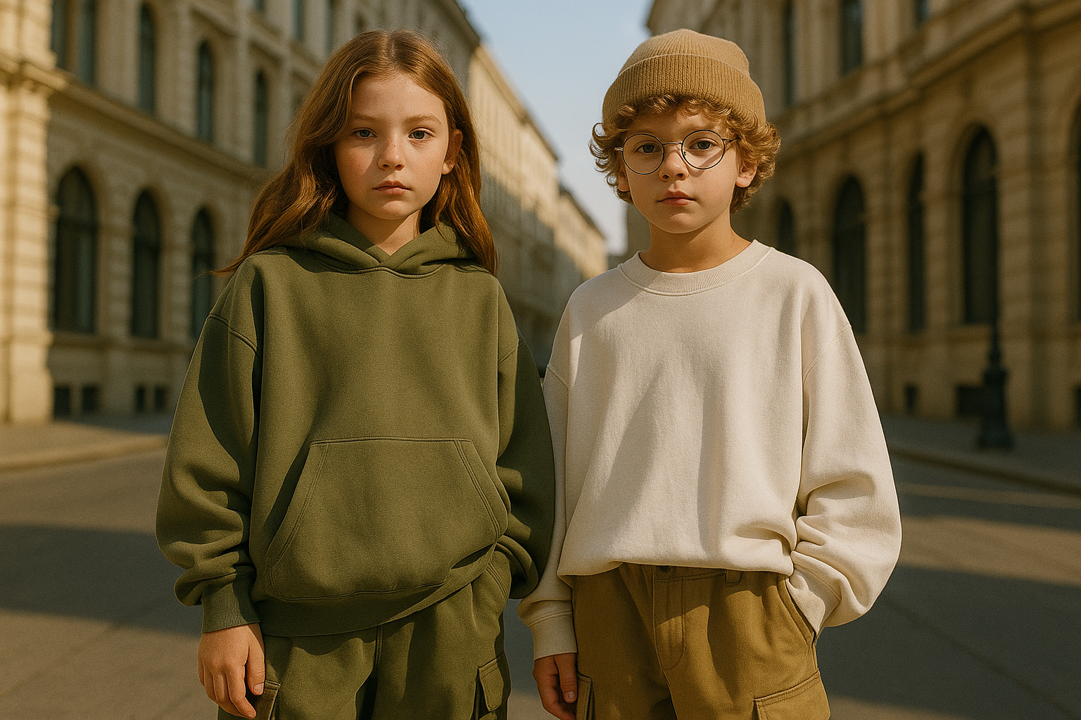 Худи, лонгслив, докер и карго. Как развивать стиль у ребенка с детства