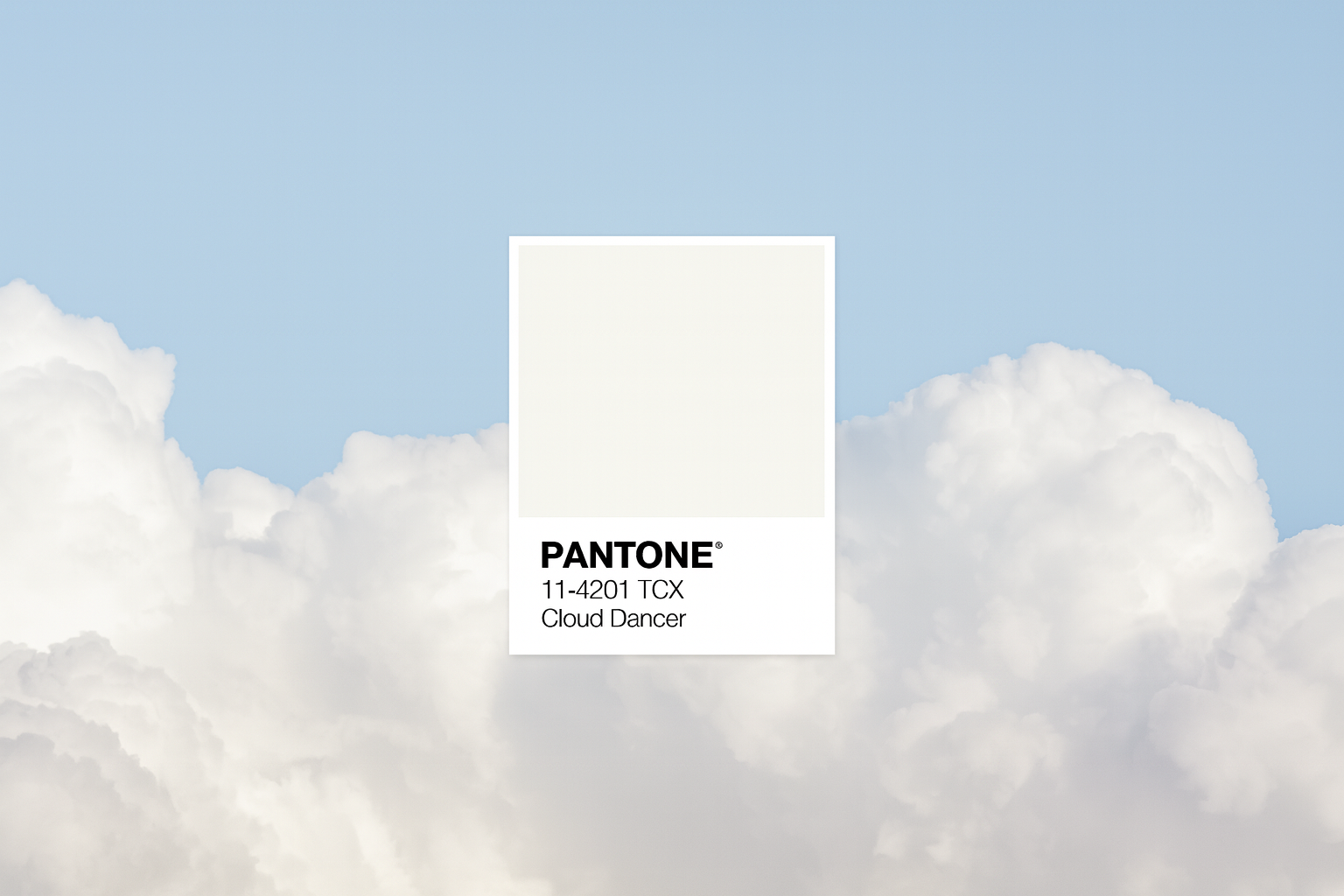 Танцующий в облаках. Какой он, цвет года 2026 по версии Pantone