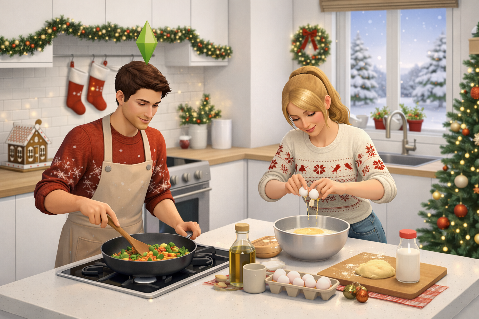 Новогодний квест на кухне: как приготовить волшебный стол по мотивам видеоигр