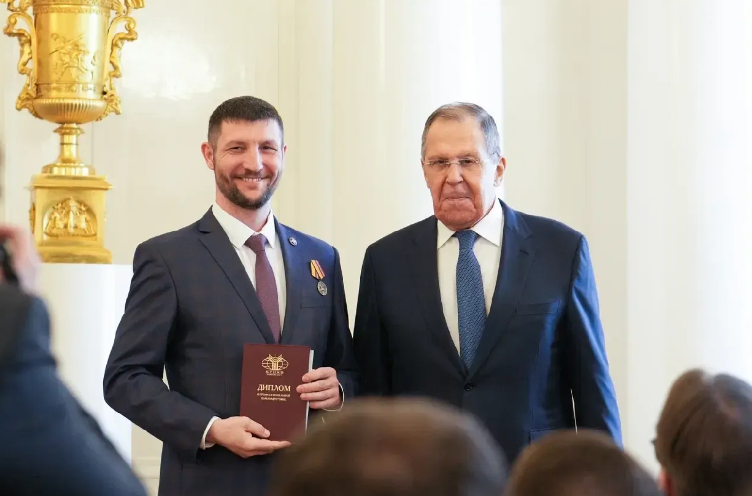 Ветераны СВО получили дипломы управленцев в МИД России