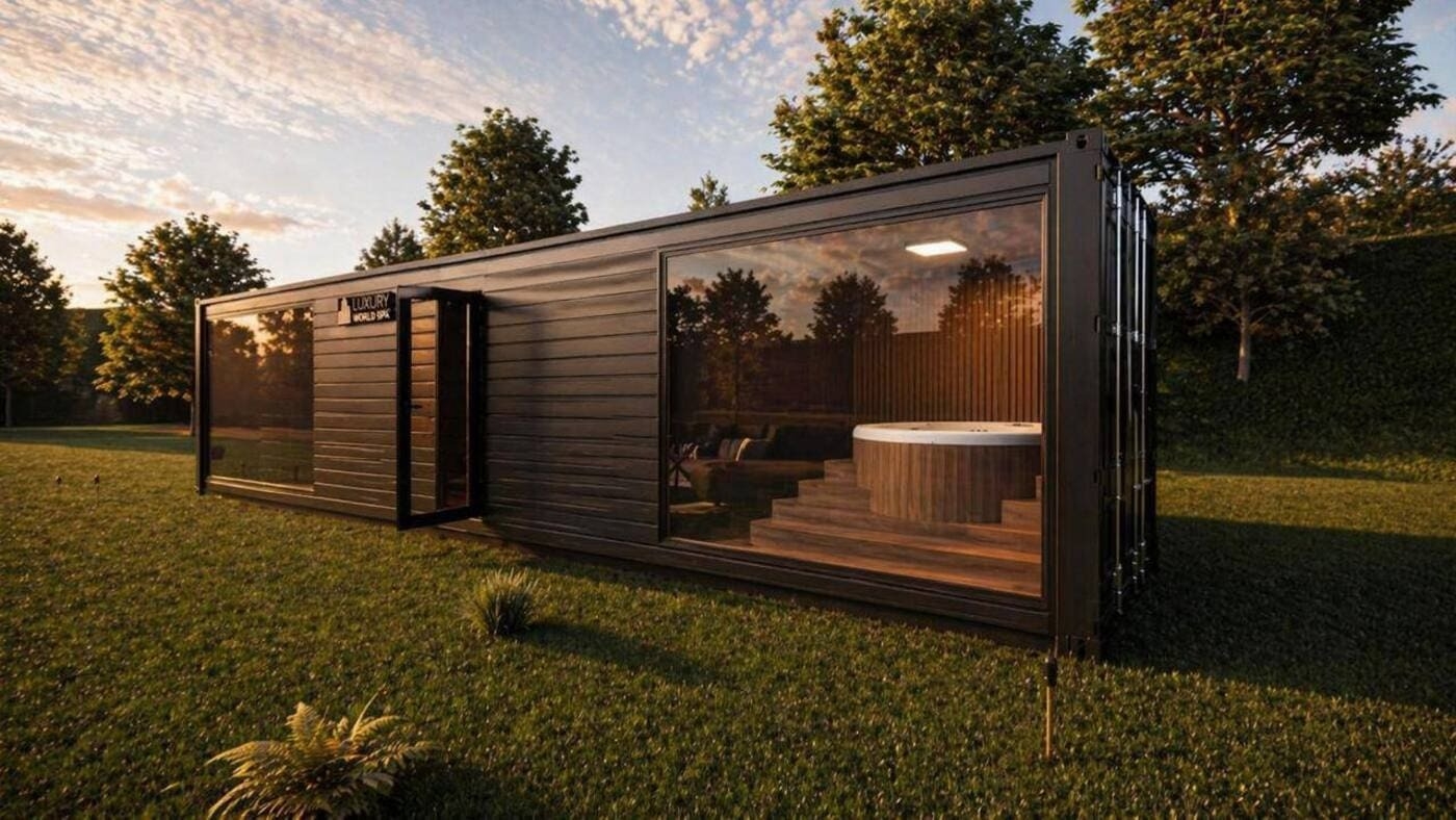В России представили модульные СПА-комплексы на базе морских контейнеров