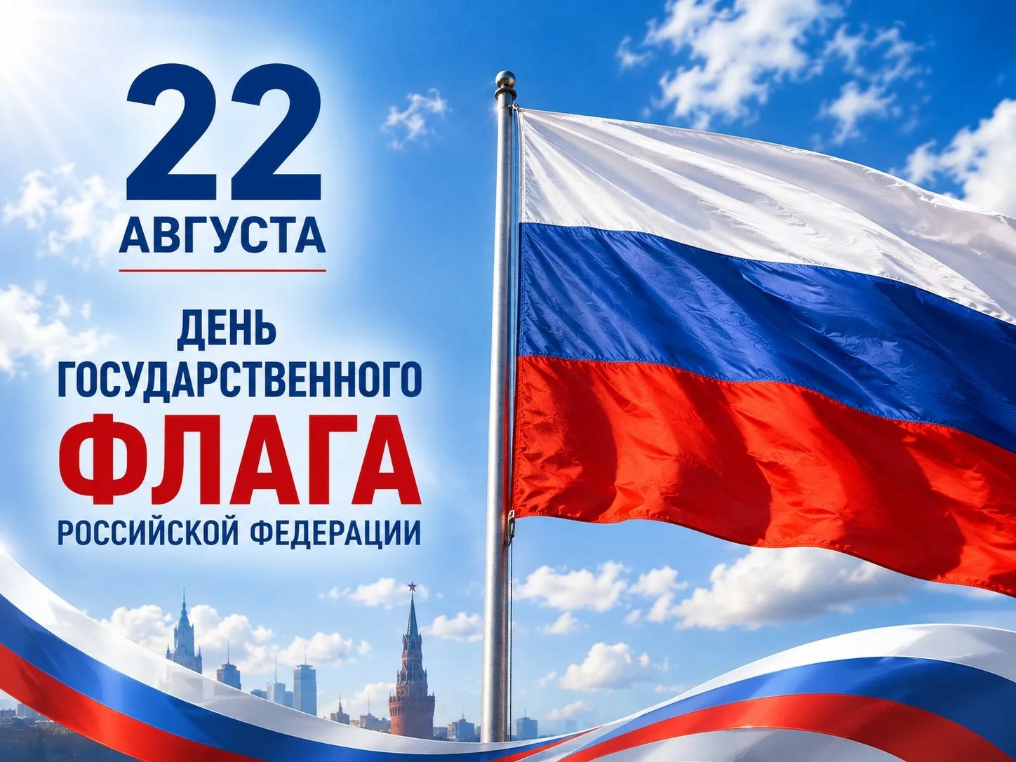 Московские пожарные начали дежурство с поднятия российского флага