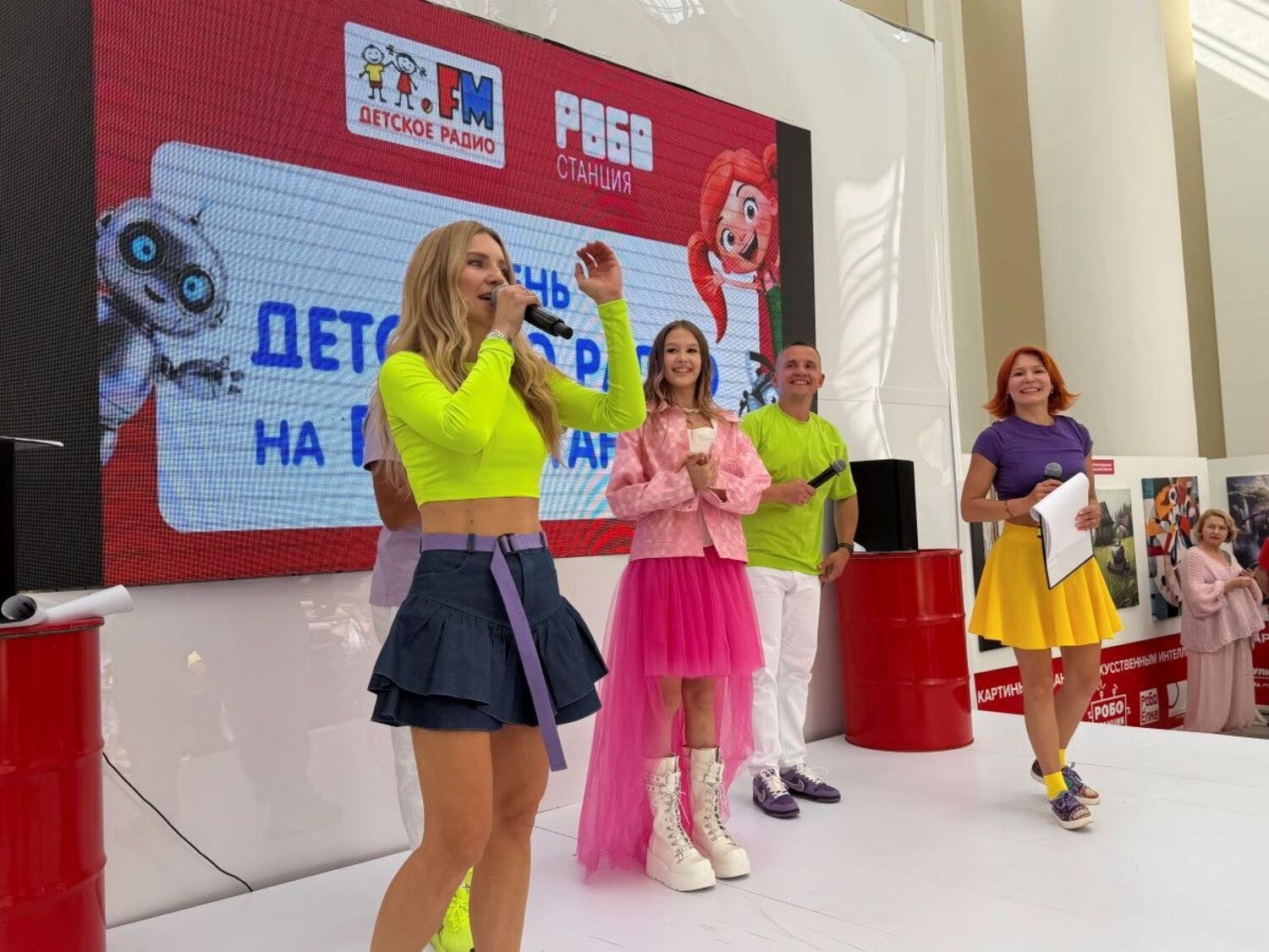 На ВДНХ прошел День Детского радио