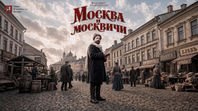 Сериал «Москва и москвичи» по книге Гиляровского представили ко Дню города
